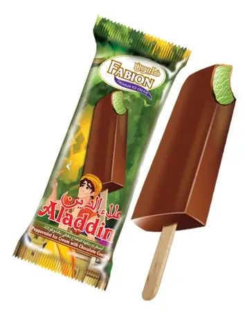 Fabion Aladdin Ice Cream Stick Peppermint With Chocolate Coating 65 Ml - view 1