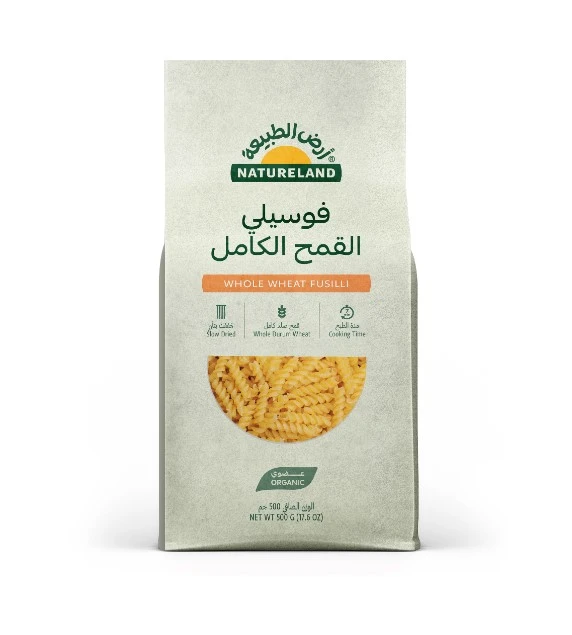 Natureland Organic Whole Wheat Fusilli 500 Gm