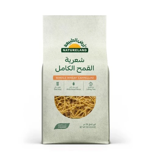 Natureland Organic Whole Wheat Cappellini 250 Gm