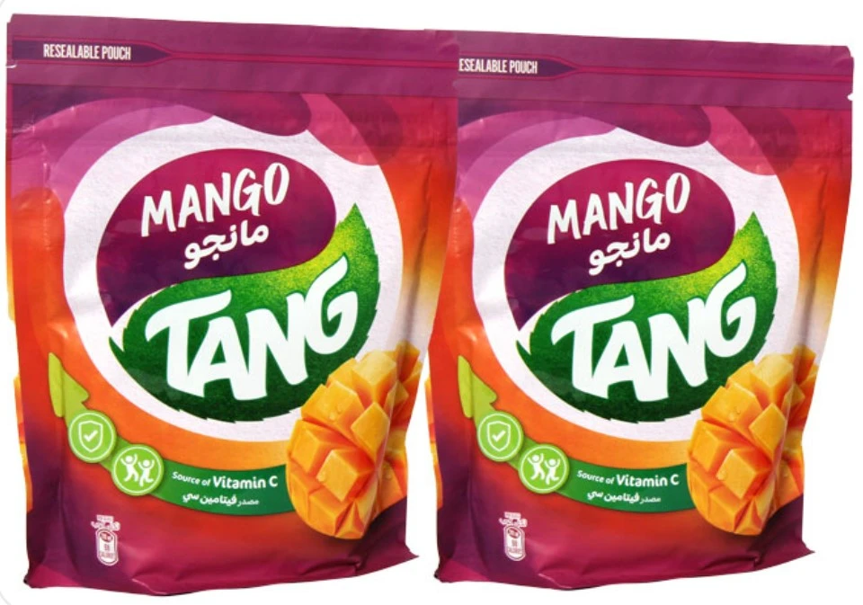 Tang Powder Drink Mango Pouch 375GmX2 Promo
