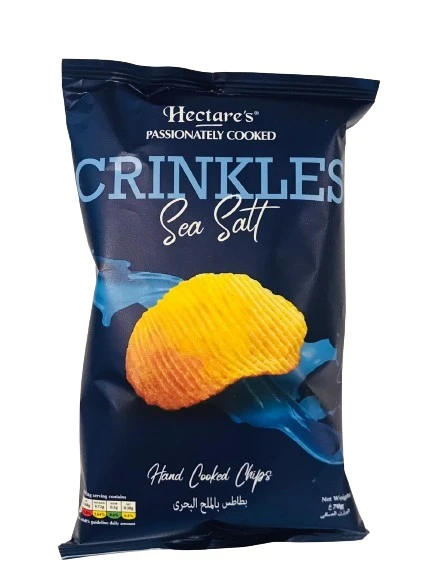 Hectare's Potato Crinkles Sea Salt 70 Gm