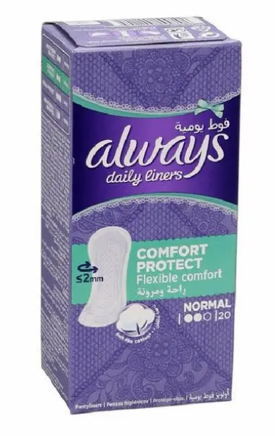 Always Panty Liner Comfort Protect Normal 20 Pads - view 1