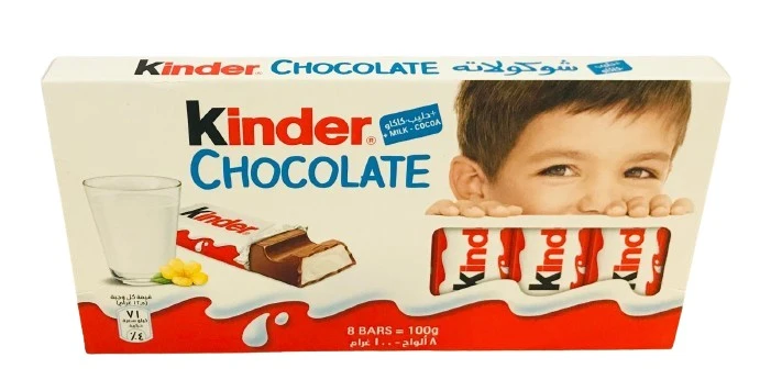 Kinder Chocolate T8 100 Gm