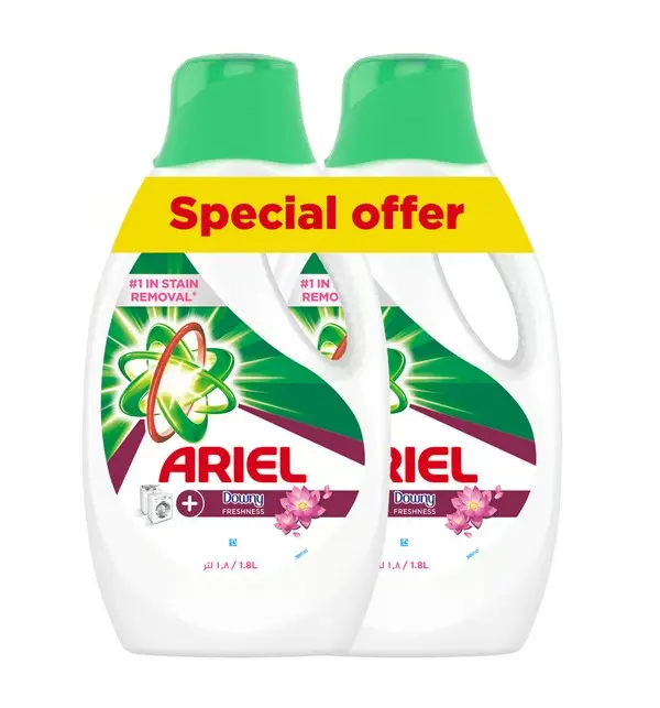 Ariel Power Gel Laundry Detergent Touch Of Downy 1.8LtrX2 - view 1