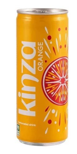 Kinza Orange Carbonated Drink 250 Ml