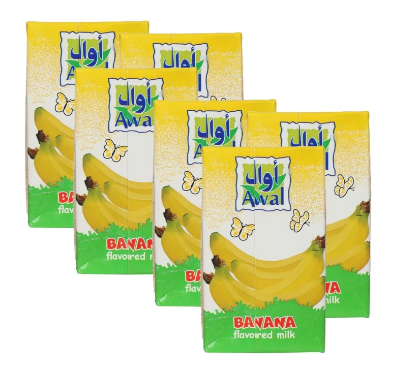 Awal Flavoured Milk Banana 250MlX6
