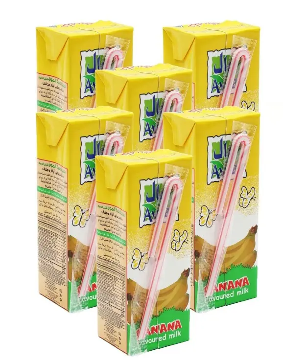 Awal Flavoured Milk Banana 200MlX6 - view 1