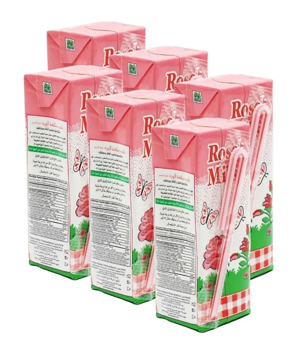 Awal Flavoured Milk Rose 200MlX6