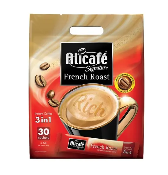 Alicafe Instant Coffee 3 In 1 Signature French Roast 22GmX30 - view 1