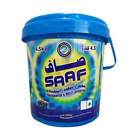 Saaf Detergent Powder Bucket 4.5 Kg