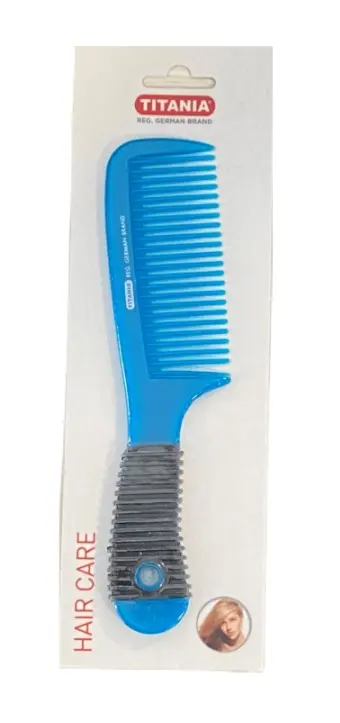 Titania 1812/6 Comb With Rubber Handle - view 1