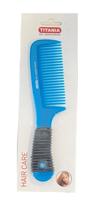 Titania 1812/6 Comb With Rubber Handle