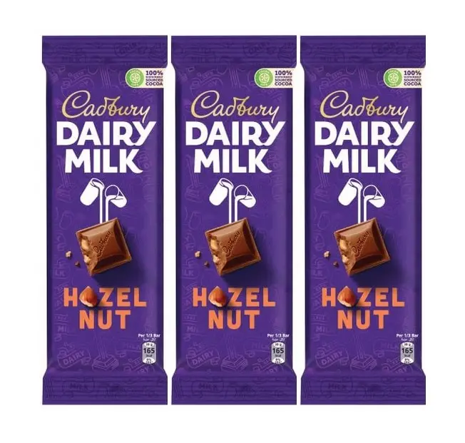 Cadbury Dairy Milk Hazelnut Chocolate 85GmX3 Promo - view 1