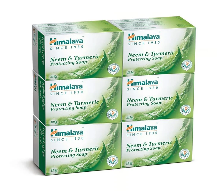 Himalaya Bar Soap Neem & Turmeric Protecting 125GmX6 Promotion