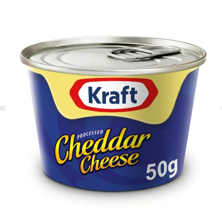 Kraft Tin Cheese Cheddar 50 Gm - view 1