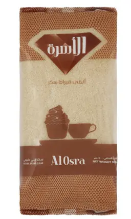 Al Osra Natural Brown Sugar 500 Gm