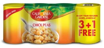 California Garden Chick Pwas 400 Gm 3+1