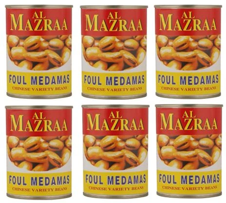 Al Mazraa Foul Medammas 400GmX6