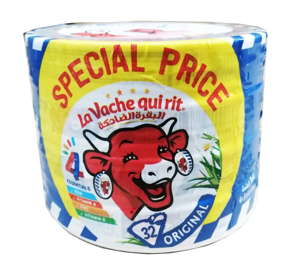 La Vache Qui Rit Spreadable Processed Cheese 8 Portions 120GmX4