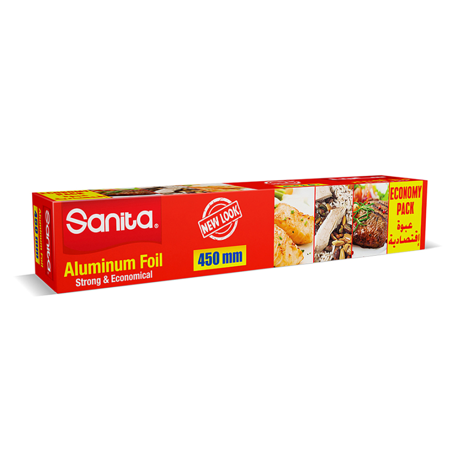 Sanita Aluminum Foil 45CmX85 Mtr