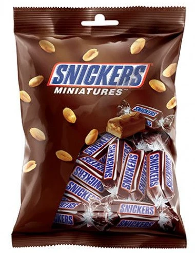 Snickers Chocolate Miniatrures 150 Gm