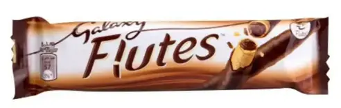 Galaxy Flutes Wafer With Chocolate 2 Fingers 22.5 Gm - view 2