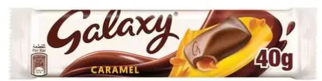Galaxy Caramel Chocolate 40 Gm - view 2
