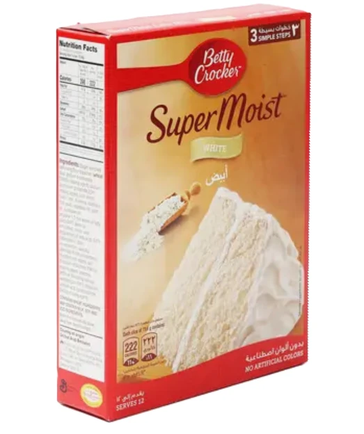 Betty Crocker Cake Mix White 500 Gm