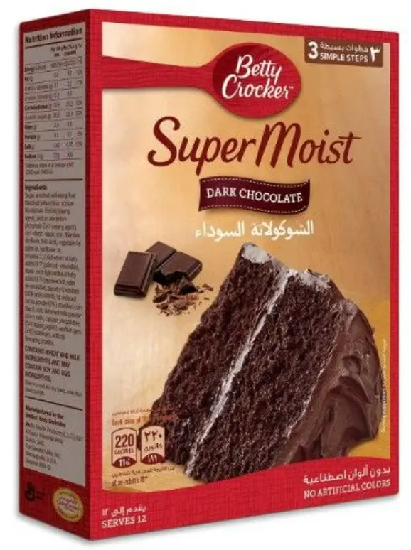 Betty Crocker Cake Mix Dark Chocolate 500 Gm - view 1