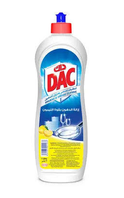 DAC Dishwashing Liquid Lemon 1 Ltr