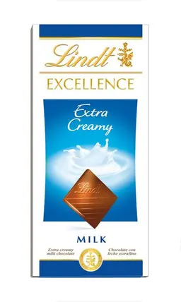 Lindt Excellence Chocolate Milk Extra Creamy 100 Gm