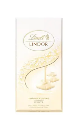 Lindt Lindor White Chocolate 100G