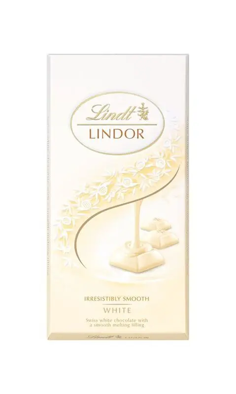 Lindt Lindor White Chocolate 100G - view 1