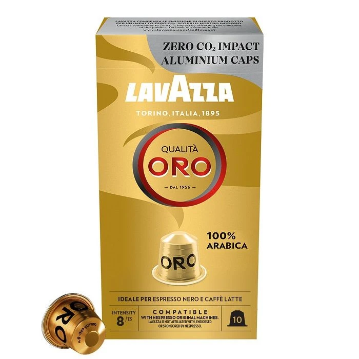 Lavazza Quality Oro Coffee Capsules 55Gm