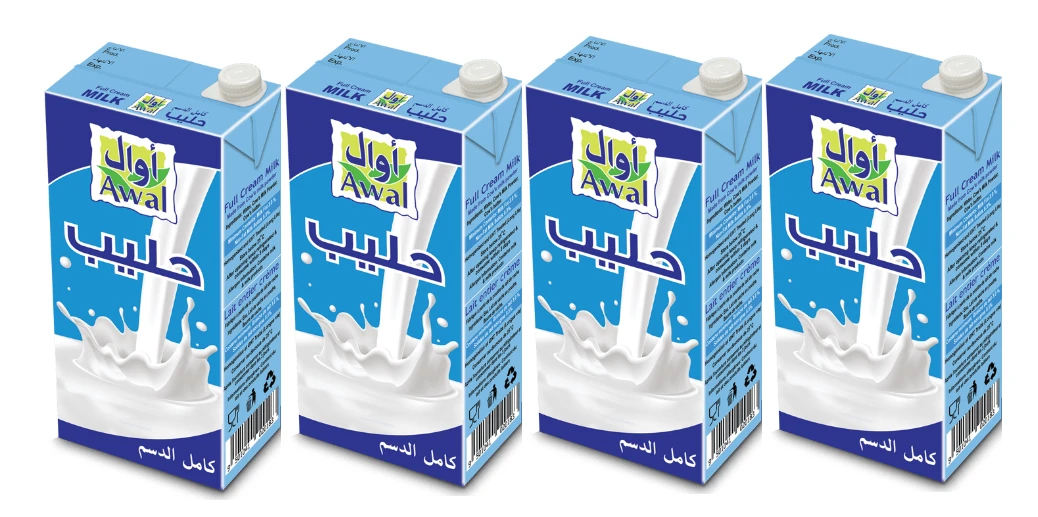 Awal Milk Full Cream 1LtrX4