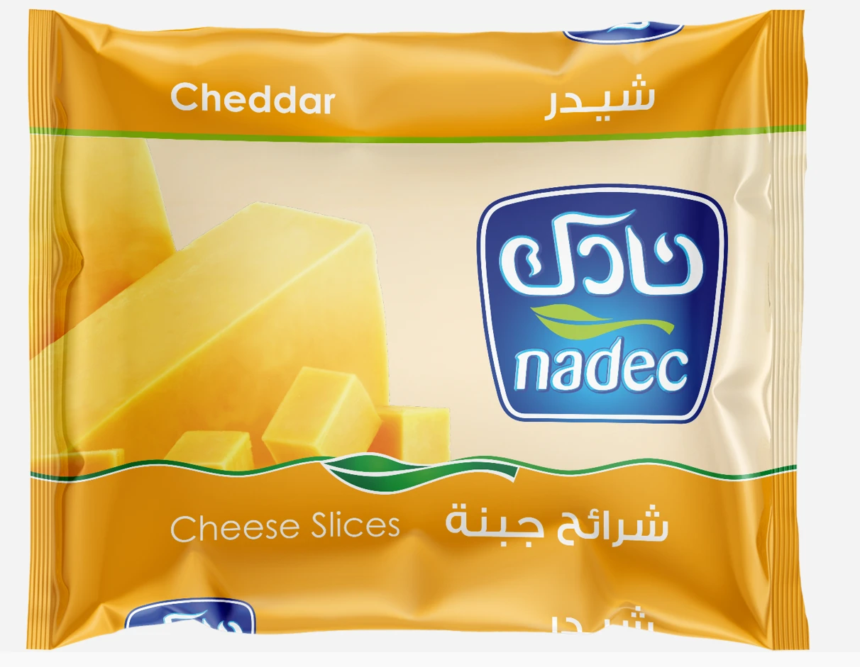 Nadec Sliced Cheese Cheddar 200 Gm