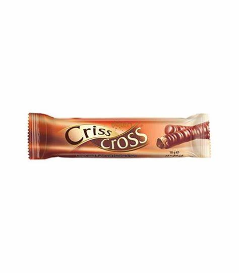 Solen Criss Cross Cocoa Coated Wafer 18 Gm
