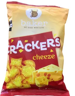 Baker Cheese Cracker 125 Gm
