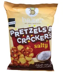 Baker Salty Pretzels & Crackers 125 Gm