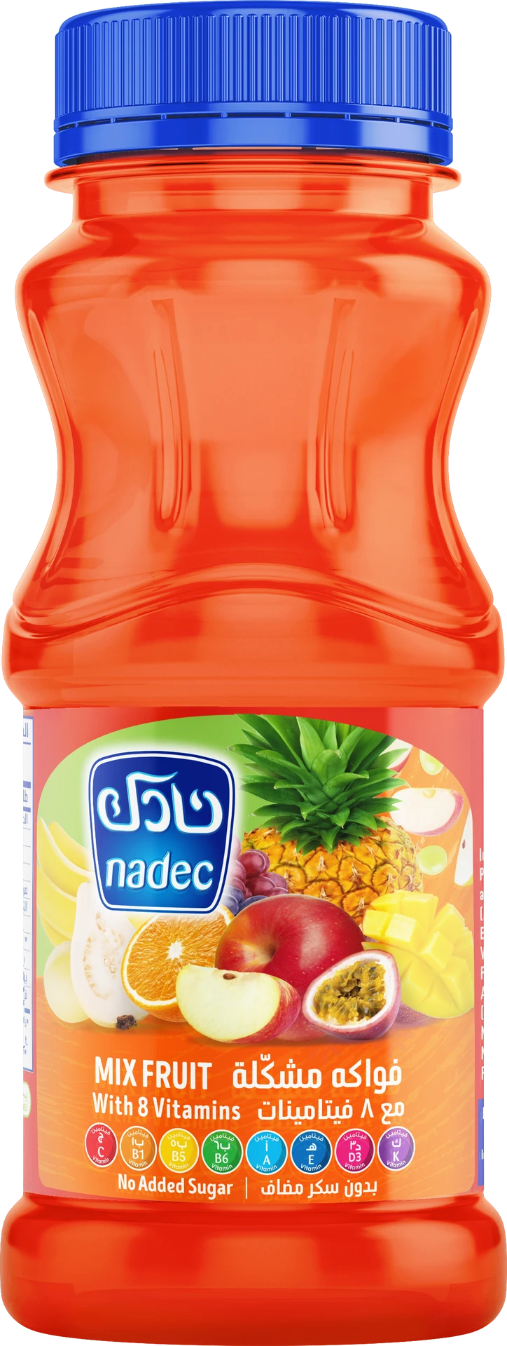 Nadec Nectar Mix Fruit With 8 Vitamins 180 Ml