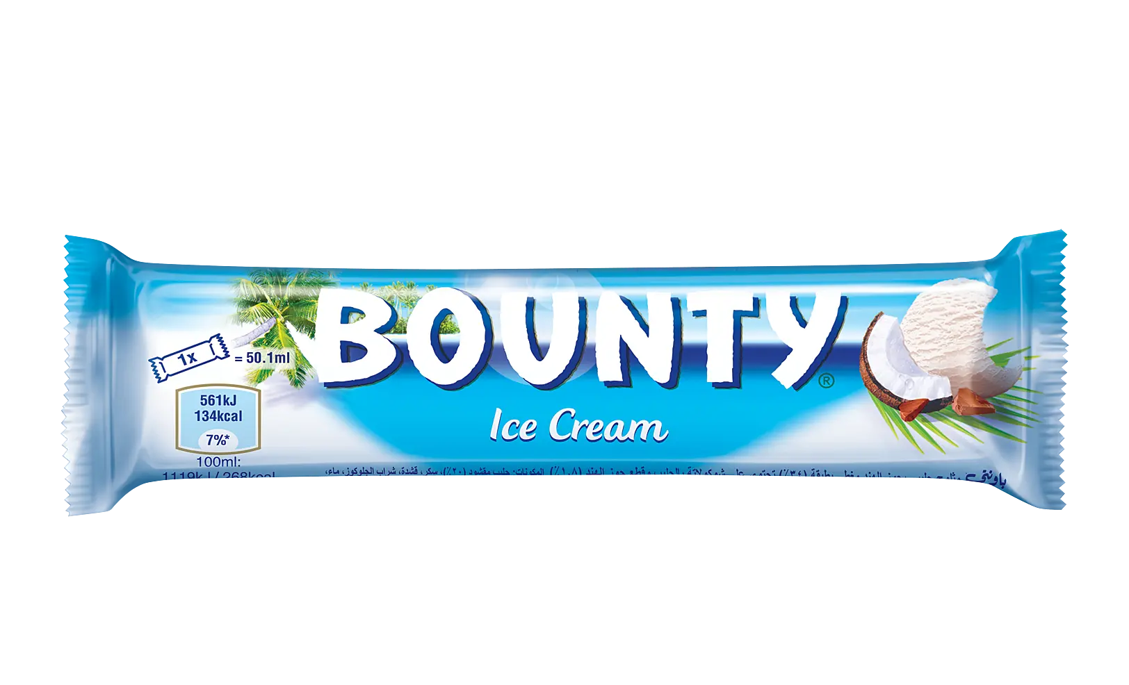 Bounty Single Icecream Bar 39.1 gm - view 1
