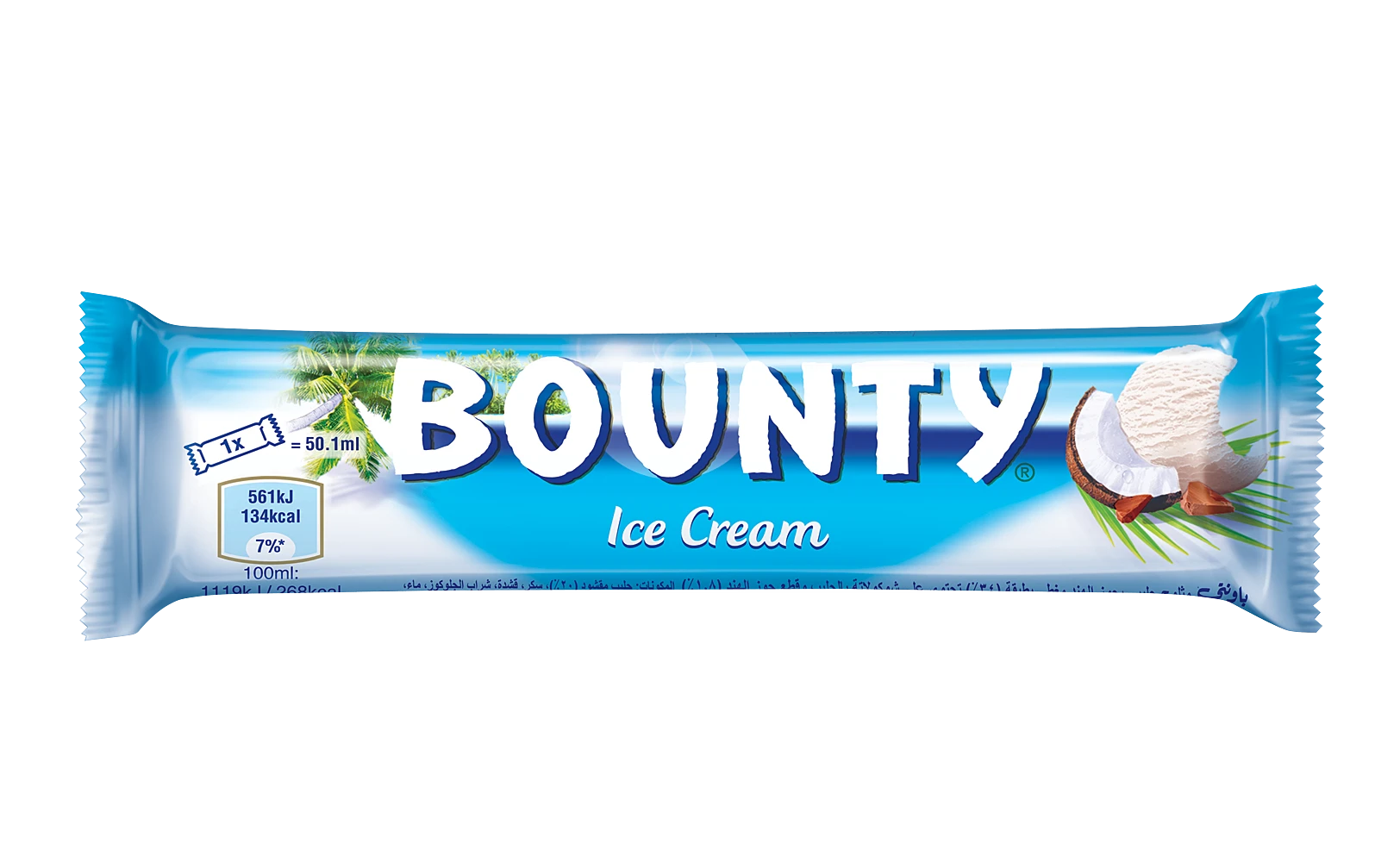 Bounty Single Icecream Bar 39.1 gm