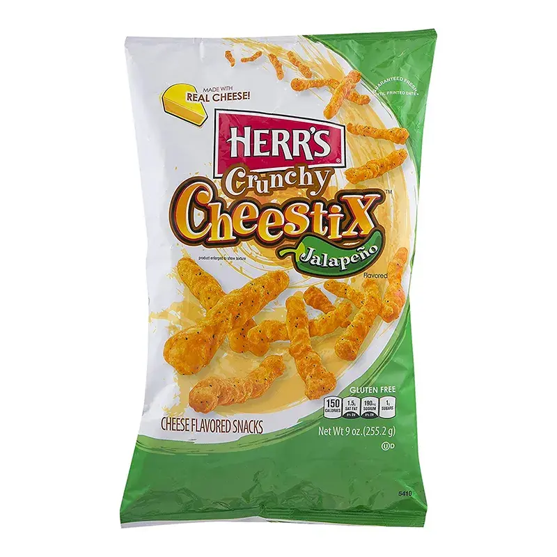 Herr's Crunchy Cheestix Jalapeno Flavored 227 gm - view 1
