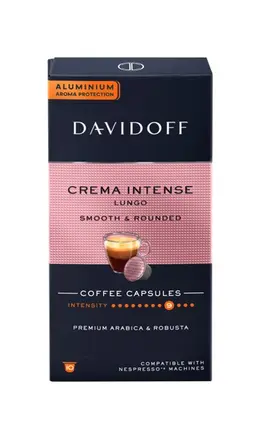 Davidoff Coffeee Capsule Crema Intense Lungo 55 Gm