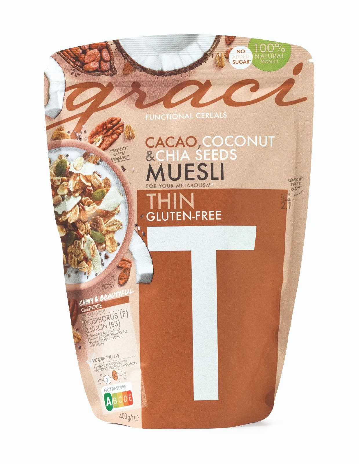 Graci Muesli Thin 400 Gm