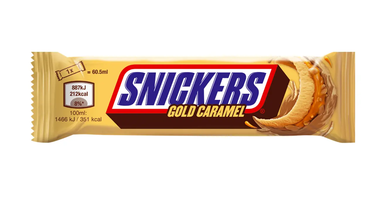 Snickers Ice Cream Bar Gold Caramel 40.8 Gm - view 1