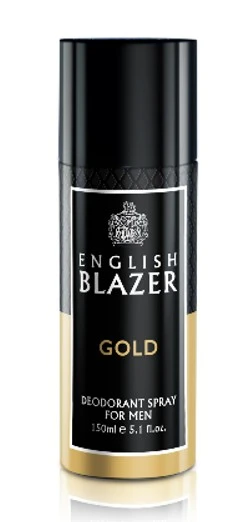English Blazer Gold Deodorant Spray 150 Ml