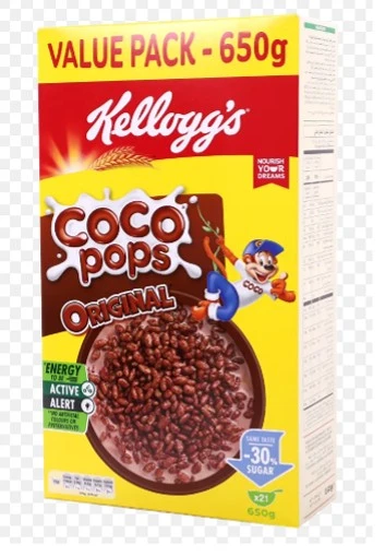 Kellogg's Cereal Coco Pops Original 650 Gm