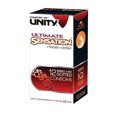 Unity Ultimate Sensation Condoms 12 Pieces