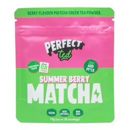 Perfect Ted Matcha Powder Summer Berry 75 Gm